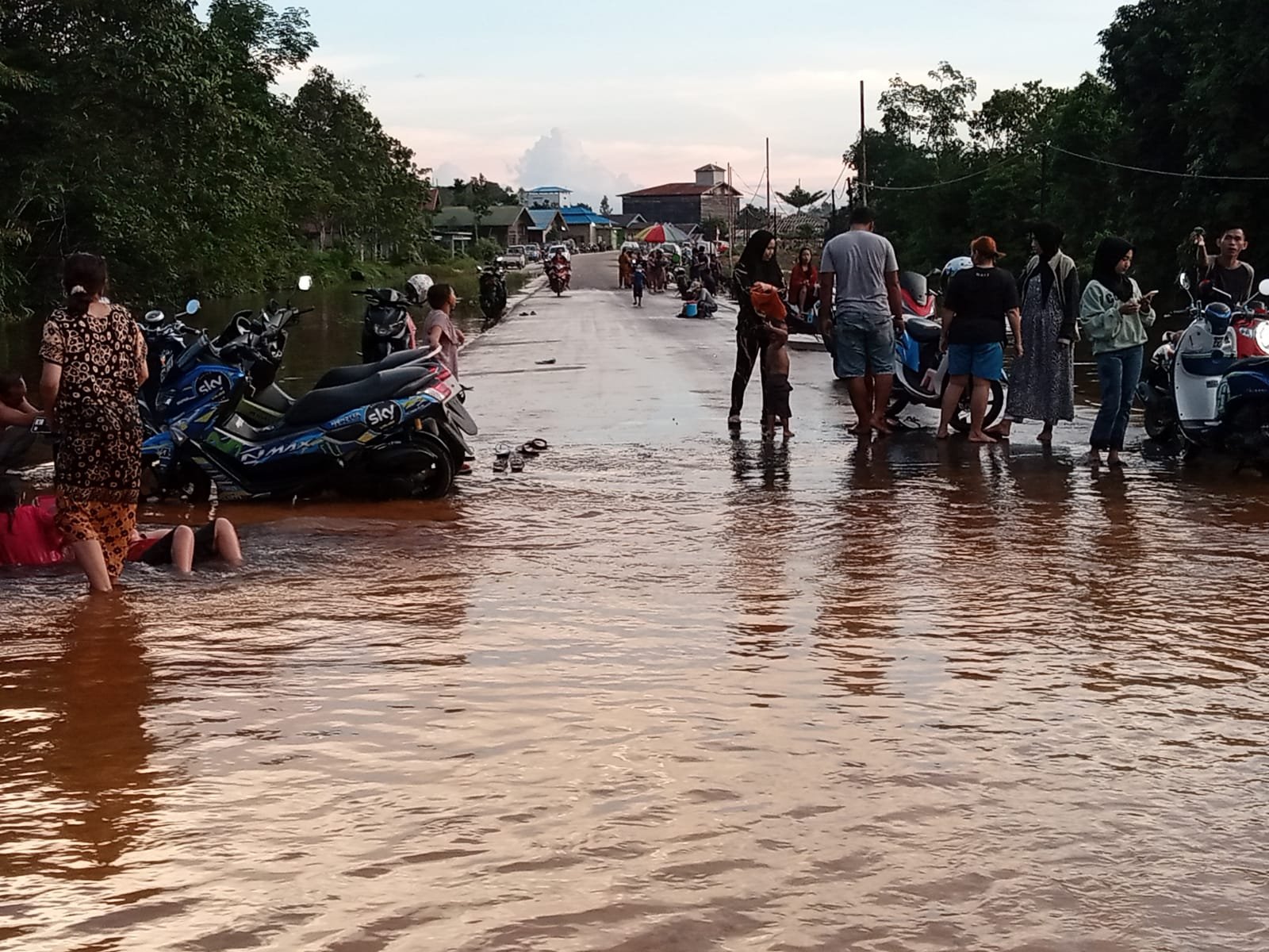 Fenomena Banjir Bagi Warga Purca Sudah Tidak Asing Lagi