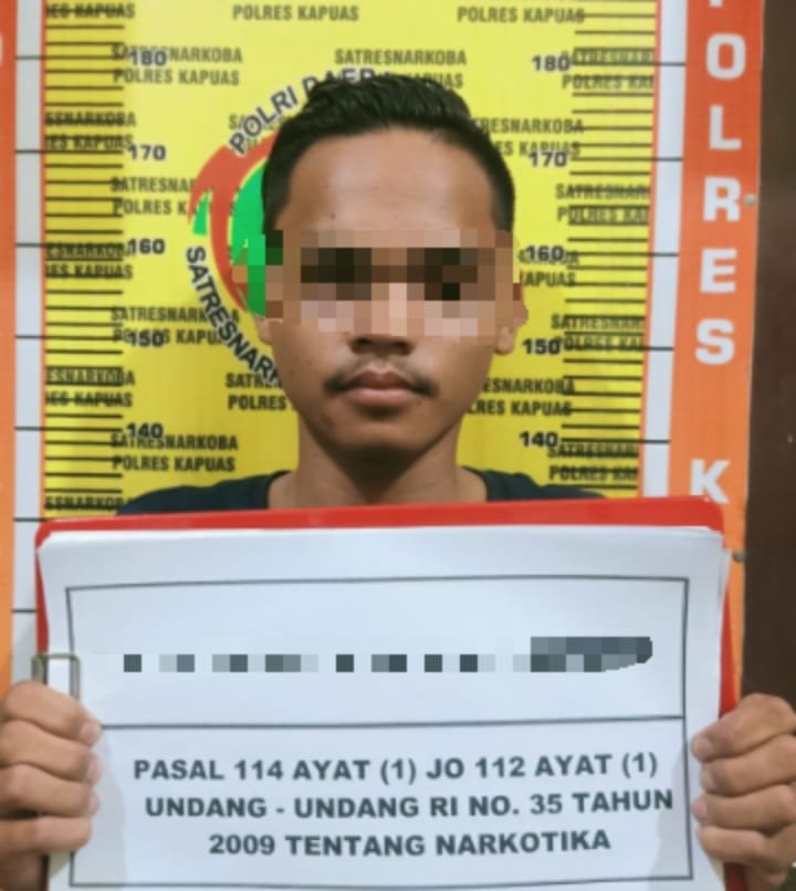 Budak Sabu Kembali Dijaring Satresnarkoba Polres Kapuas