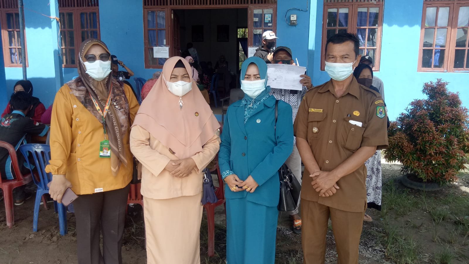 Aksi Gencar Serbuan Vaksinasi Kembali Sasar Masyarakat Kelurahan Palingkau Lama
