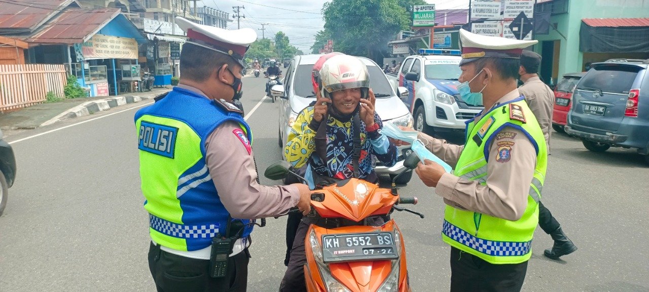 Imbauan Kamtibmas Melalui Ops Zebra Telabang 2021 Satlantas Polres Kapuas