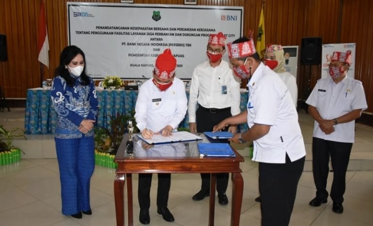 Jalin Kerjasama Pemkab Dan BNI Dalam Program SMART CITY Di Kapuas
