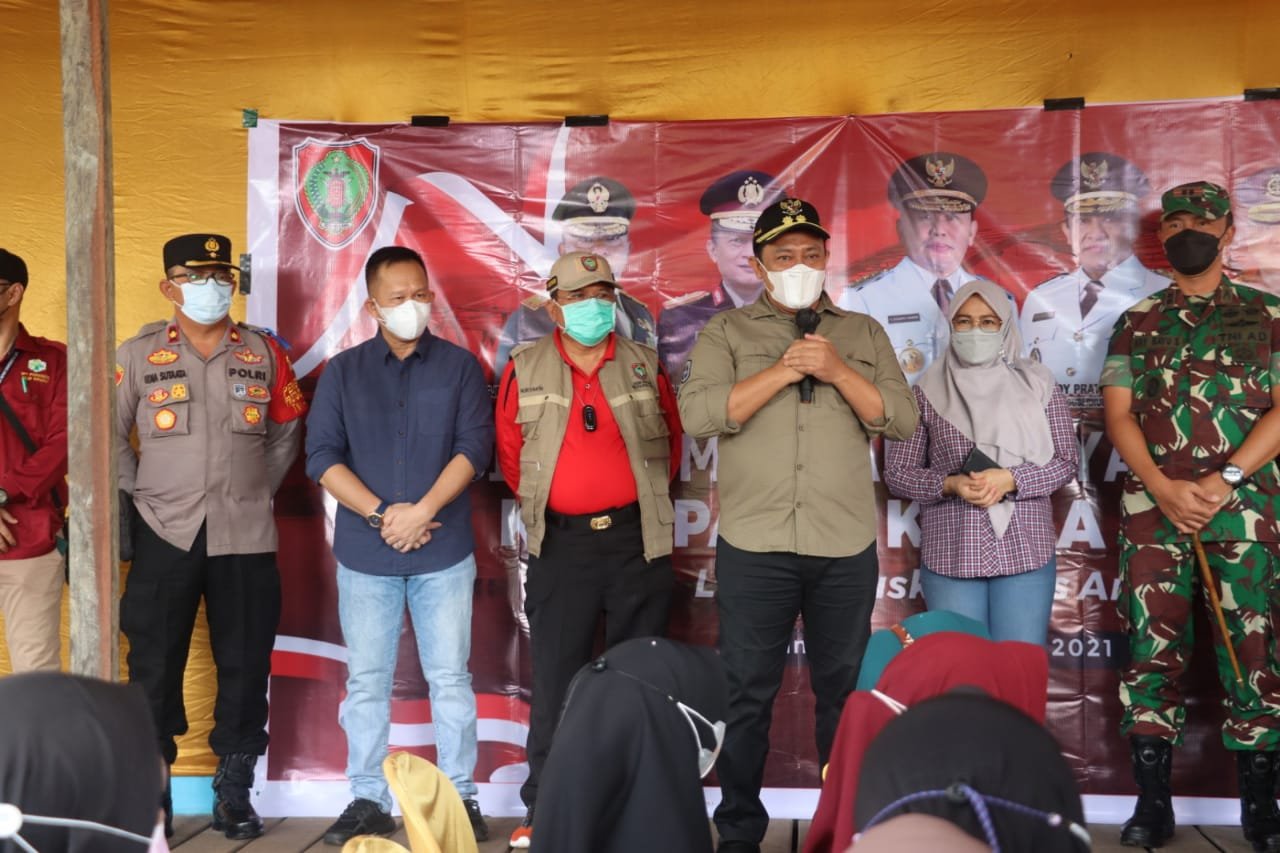 Pengamanan Vaksinasi, Dalam Rangka Kunjungan Wakil Gubernur Kalteng