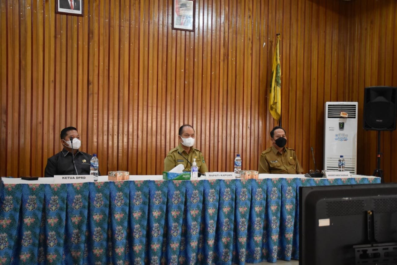 Rapat Kerja Bersama Kepala Daerah dan Ketua DPRD se-Indonesia Secara Virtual