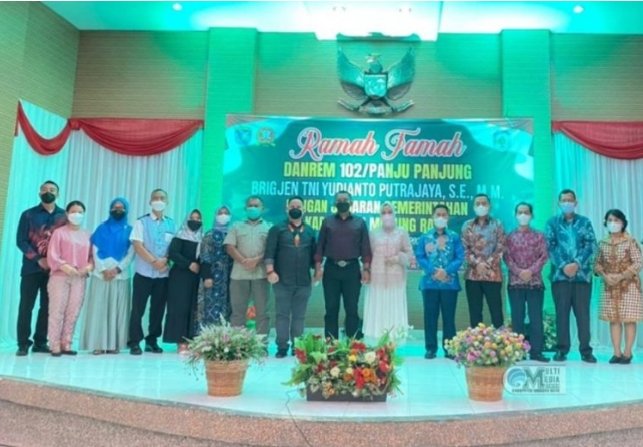 Danrem 102/PJG Gelar Kunjungan Kebumi Tana Malai Tolung Lingu