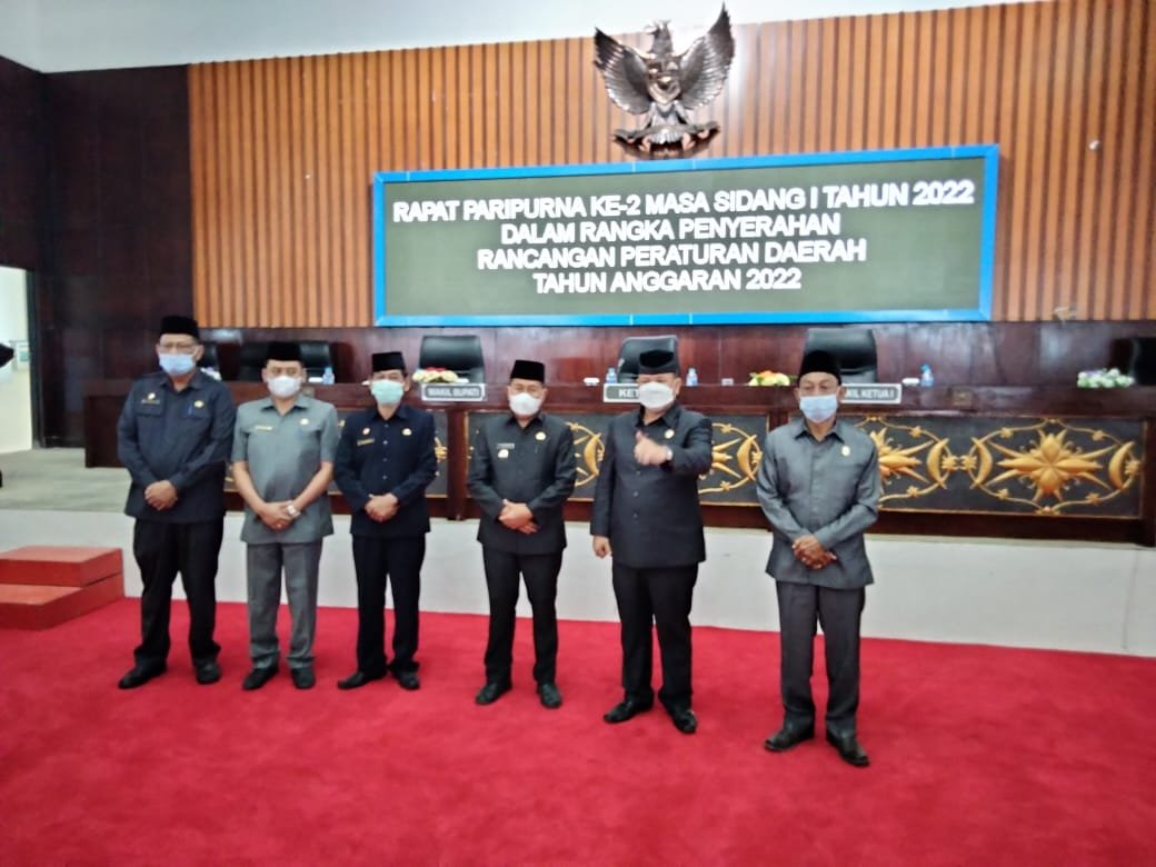Pemkab Mura Serahkan Usulan 6 Raperda Kepada DPRD, Tahun Anggaran 2022