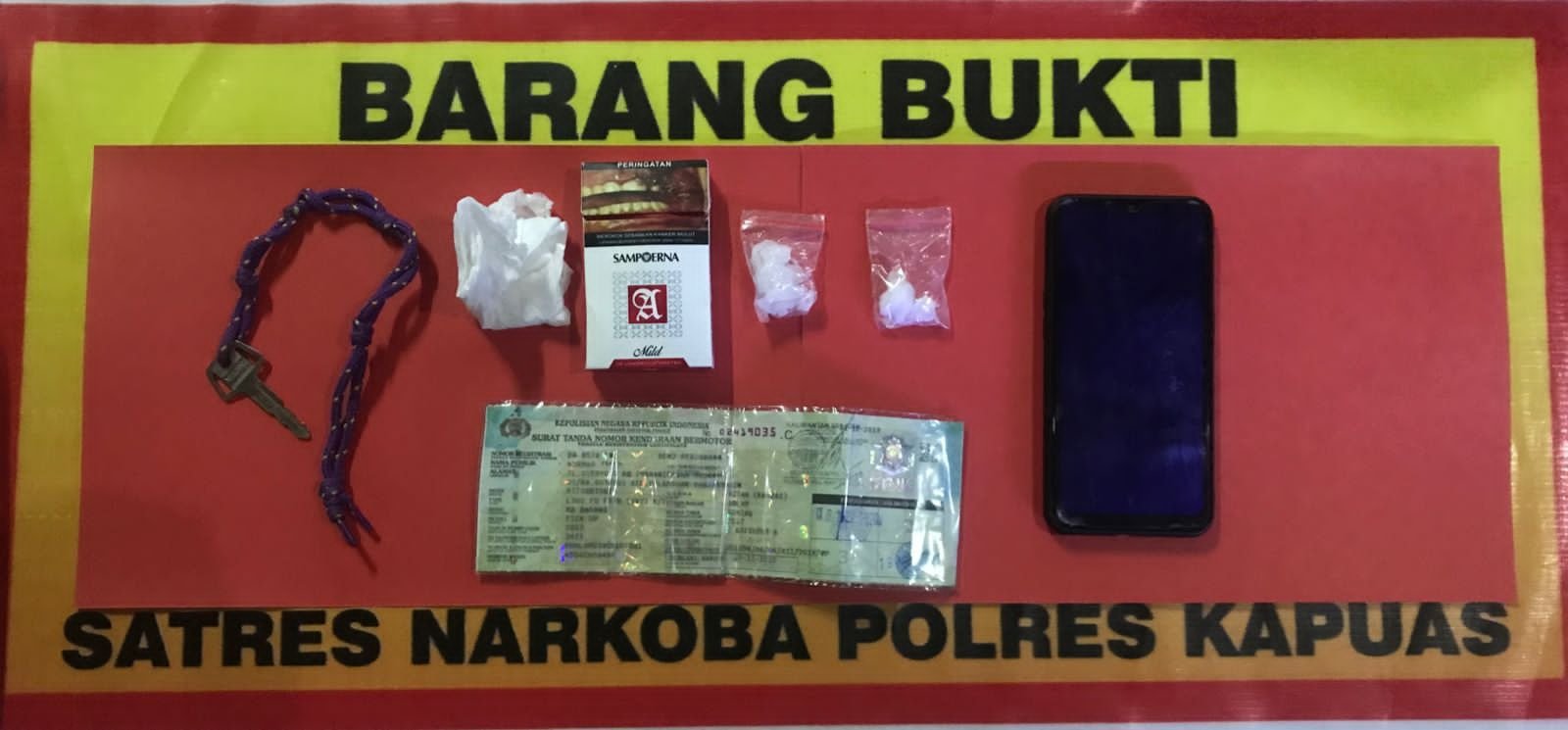Satresnarkoba Kembali Tangkap Diduga Pengedar Narkotika Jenis Sabu Seberat 7,13 Gram