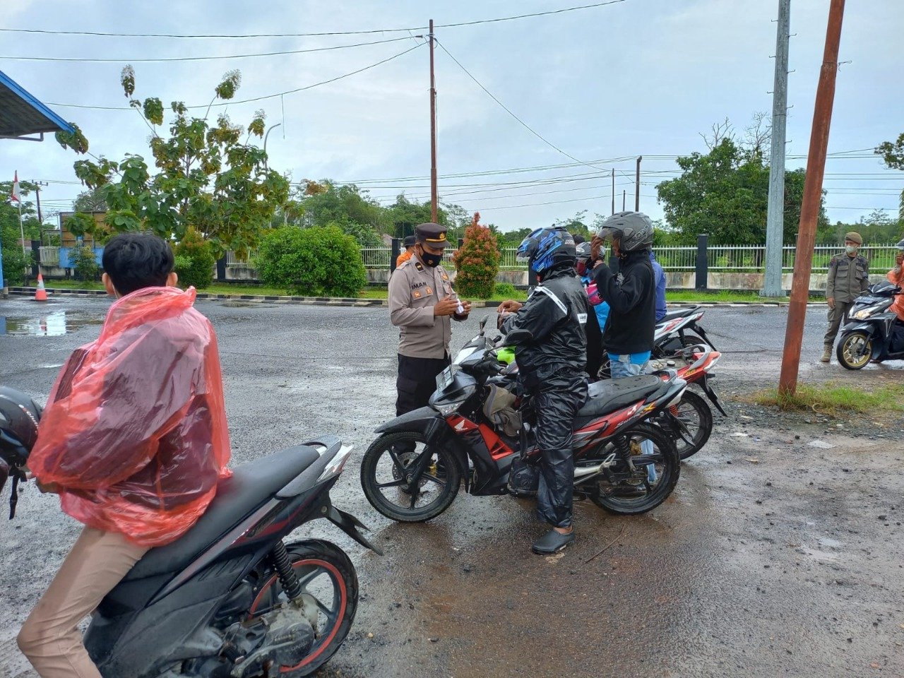 Pos Penyekatan Perbatasan Kalsel – Kalteng Diperketat