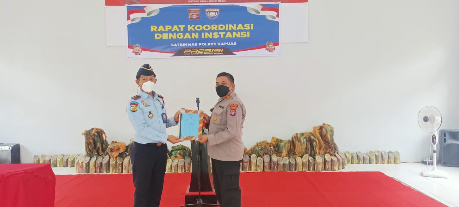 Sat Binmas Polres Jalin Kerja Sama Gelar Rapat Koordinasi Dengan Lapas Kelas II B