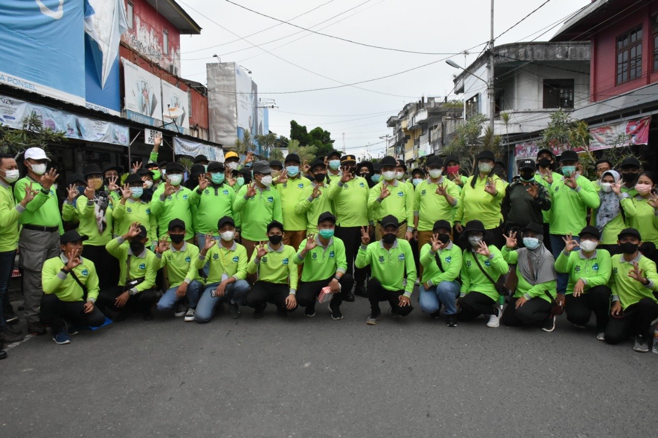 Peringati HPSN, Pemkab Kapuas Gelar Giat Bersih Sampah