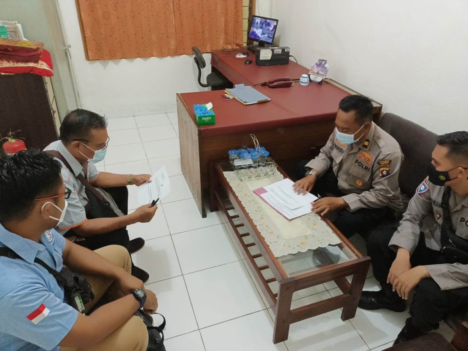 Pastikan penyaluran Bansos tepat sasaran, Satbinmas koordinasi dengan Instansi terkait