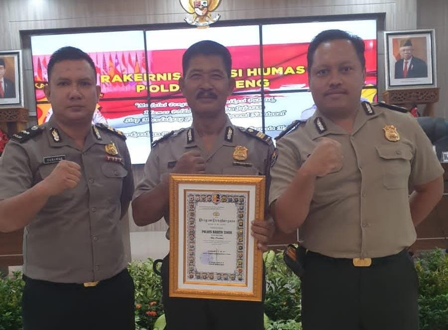 Polres Bartim Dapat Penghargaan dari Polda Kalteng 