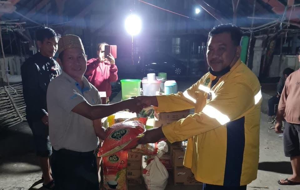 PT RTP Bantu Warga di Tiga Desa Terdampak Banjir di Bartim