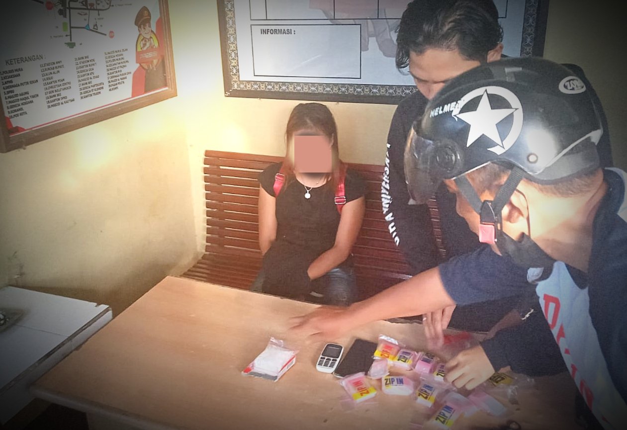 Wanita Asal Tanah Bumbu Ditangkap Polisi Murung Raya