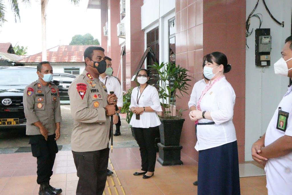 Polres Bartim Perkuat Sinergitas dengan  Pengadilan Negeri Tamiang Layang