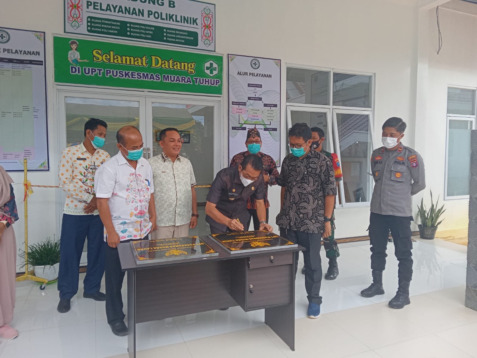 Supriadi Usup : Puskemas Muara Tuhup Kado Terindah Untuk Masyarakat 