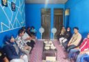 Komisioner KPU Bartim bersilaturahmi mengunjungi rekan-rekan jurnalis di Sekretariat PWI Bartim di Jalan Manunggal RT 7 Tamiang Layang, Selasa (26/7) kemarin.