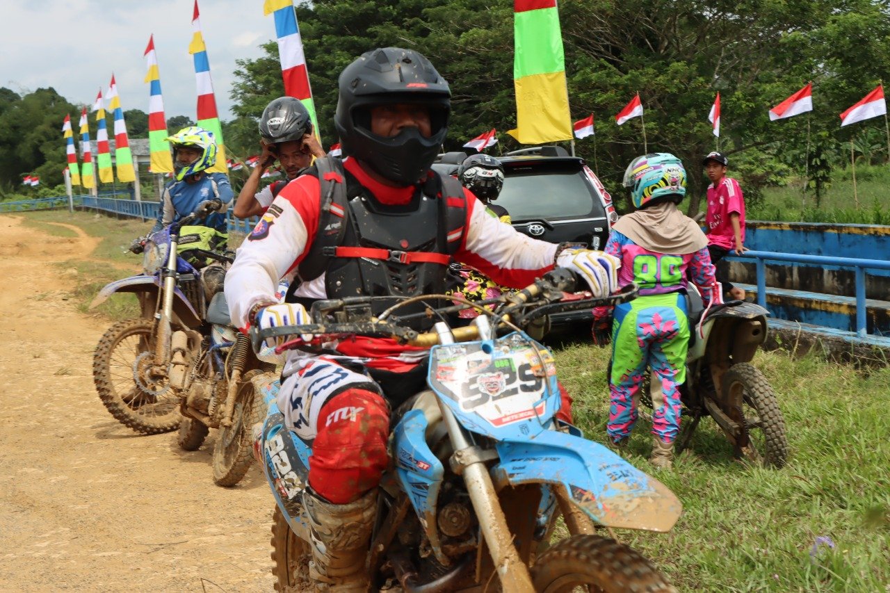Kapolda Kalteng: Medan dan Pemandangan Trail Adventure Polres Bartim Luar Biasa
