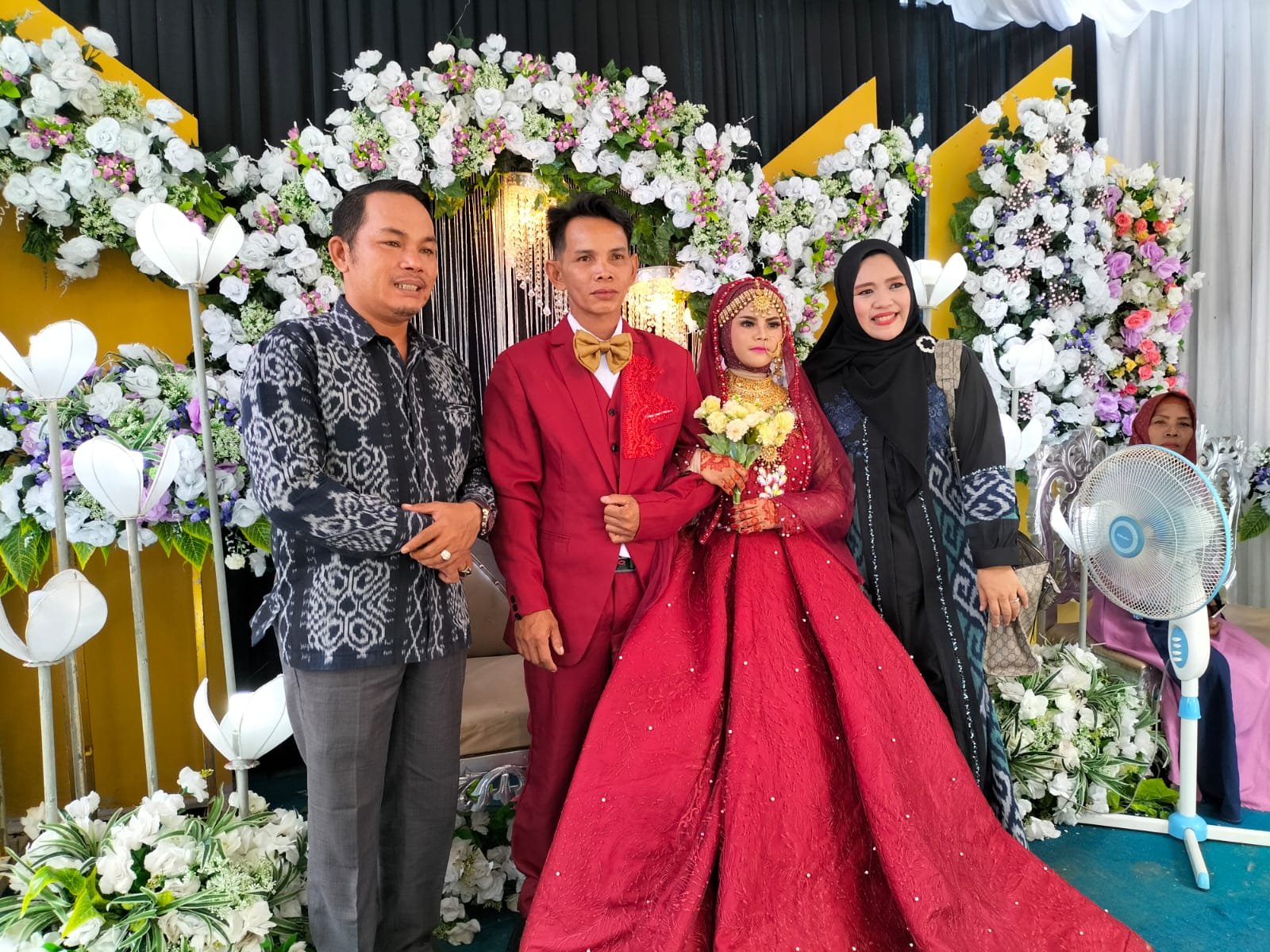 Wakil Ketua II DPRD Mura Hadiri Resepsi Pernikahan, Noryadi &amp; Nini