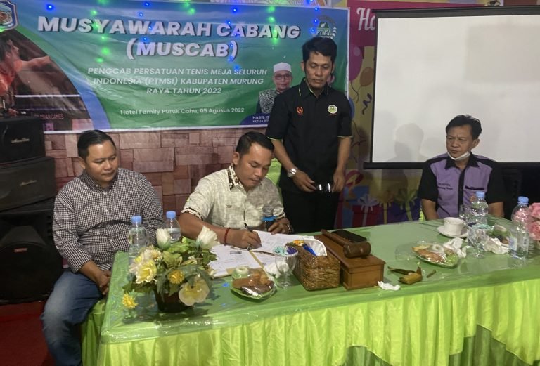 Diketuai Rahmanto, PTMSI Murung Raya Cari Bibit Handal Untuk Dibina