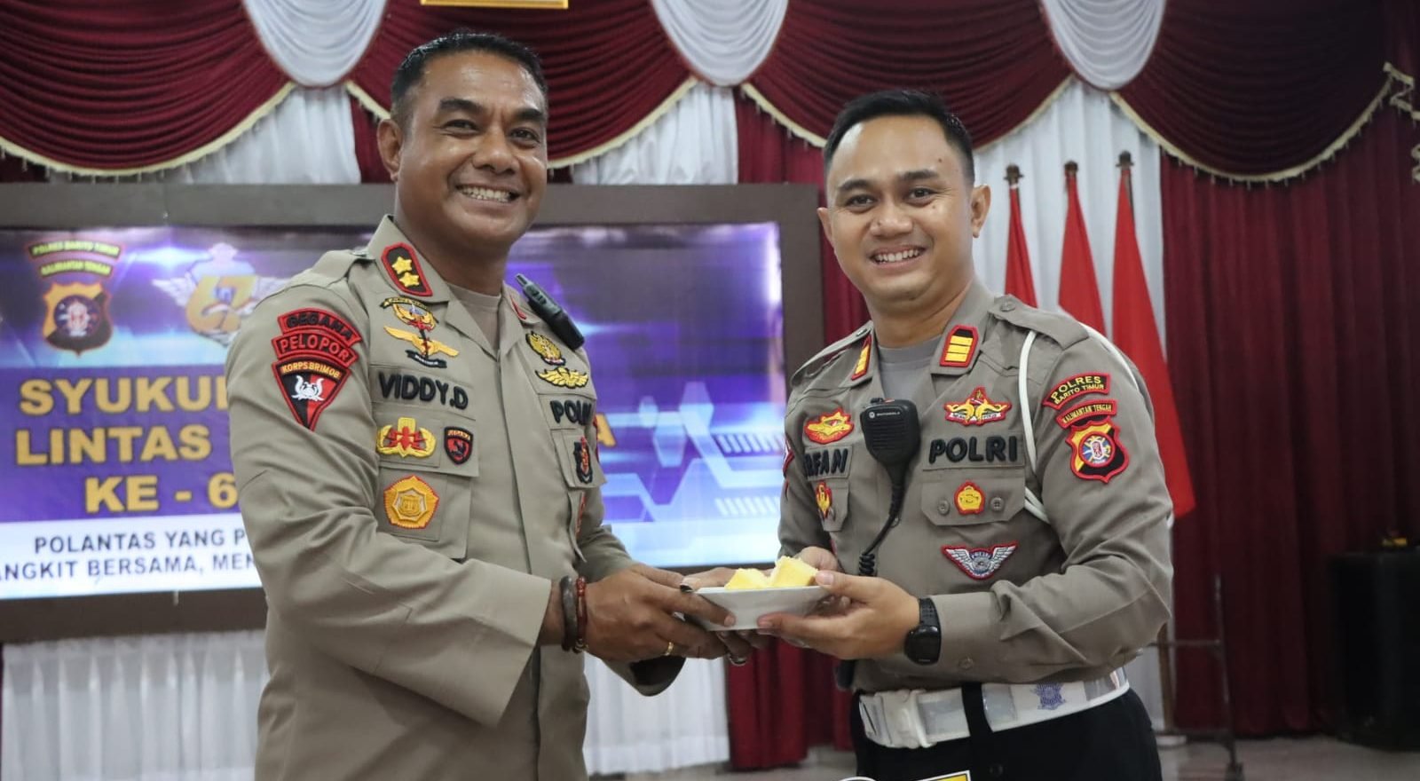 Polres Bartim Gelar Syukuran HUT Lalu Lintas Ke-67