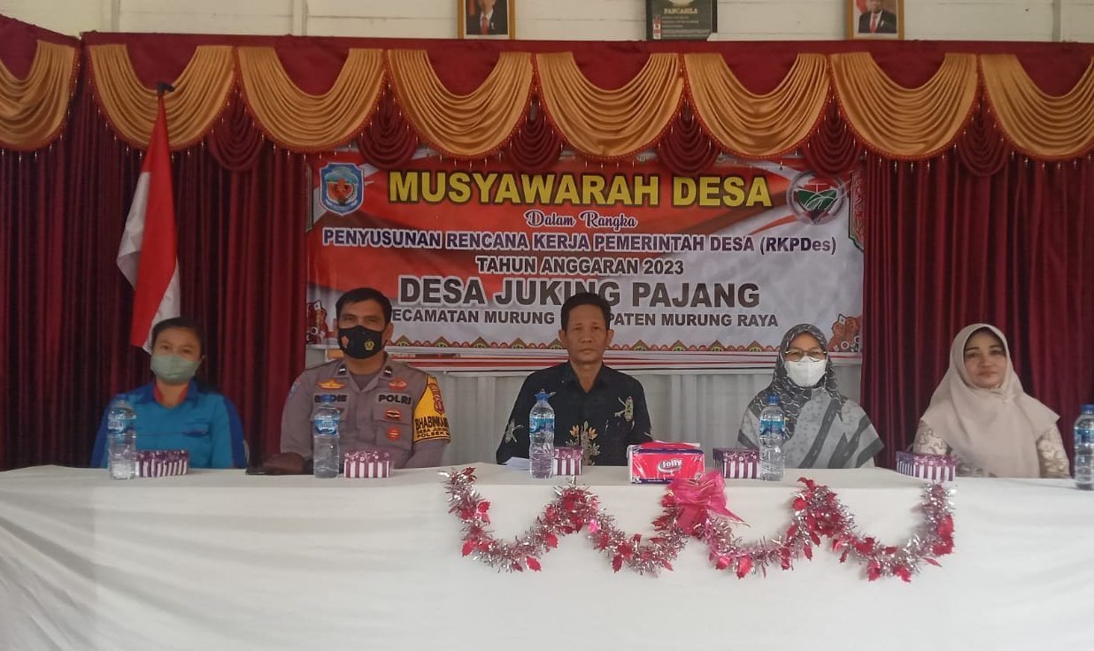 Desa Juking Pajangan Gelar Musdes Penyusunan RKP Desa Juking Pajangan 2023