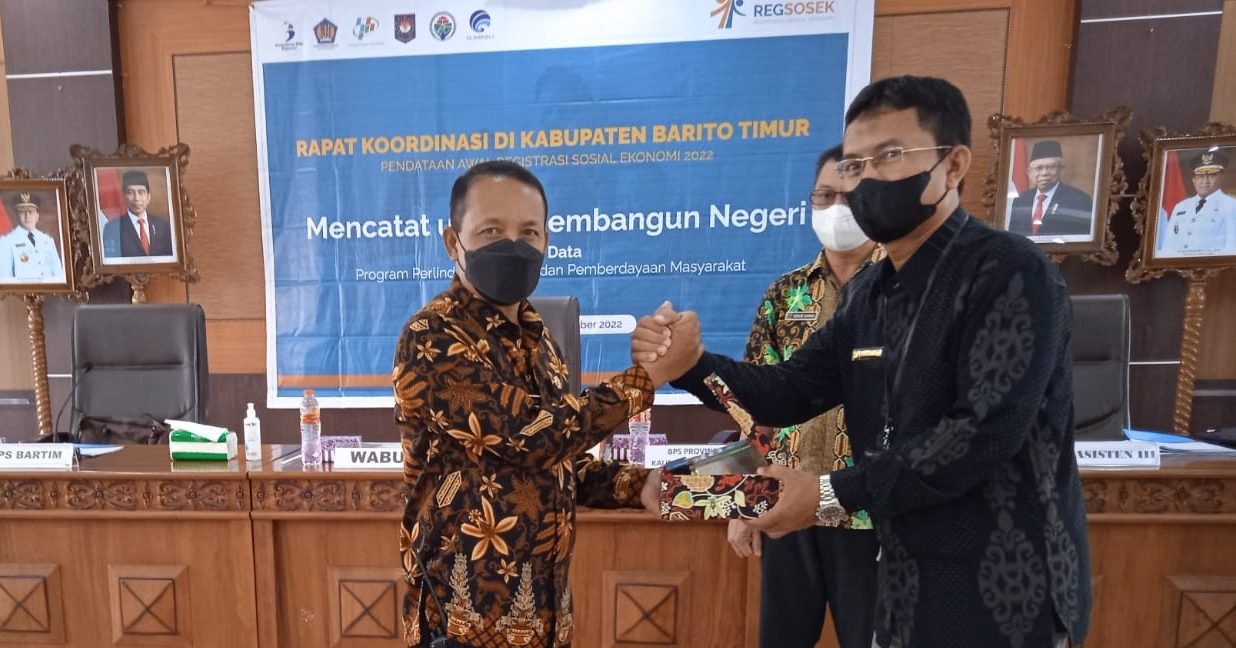 Pemkab Bartim Harapkan Partisipasi Aktif Elemen Masyarakat Dalam Regsosek 2022