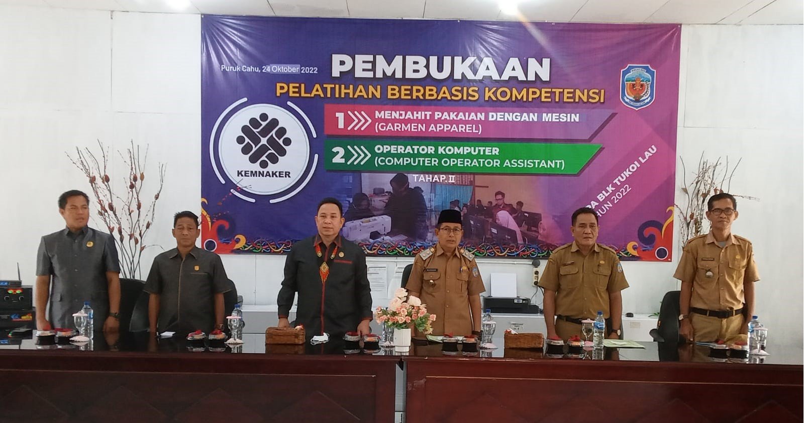 Komisi II DPRD Mura Ingin Kegiatan Pelatihan Menjahit dan Operator Komputer Ciptakan Tenaga Kerja Unggul