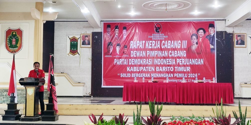 PDIP Panaskan Mesin Politik, Targetkan Kemenangan di Barito Timur pada Pemilu 2024