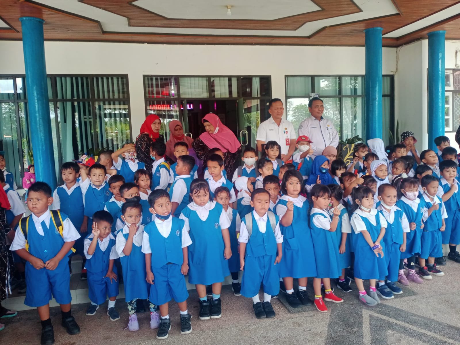 TK Negeri Pembina Kunjungi Kantor Bupati Kapuas