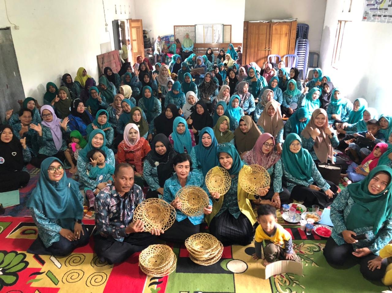 Pertemuan Rutin TP PKK Tamban Catur Diisi Berbagai Kegiatan
