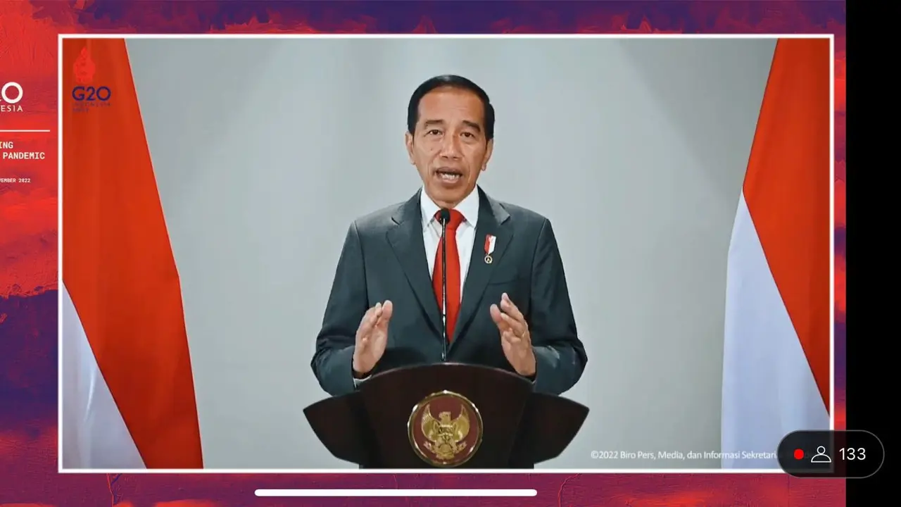 Dua Hari Jelang KTT G20, Jokowi Resmi Luncurkan Dana Pandemi