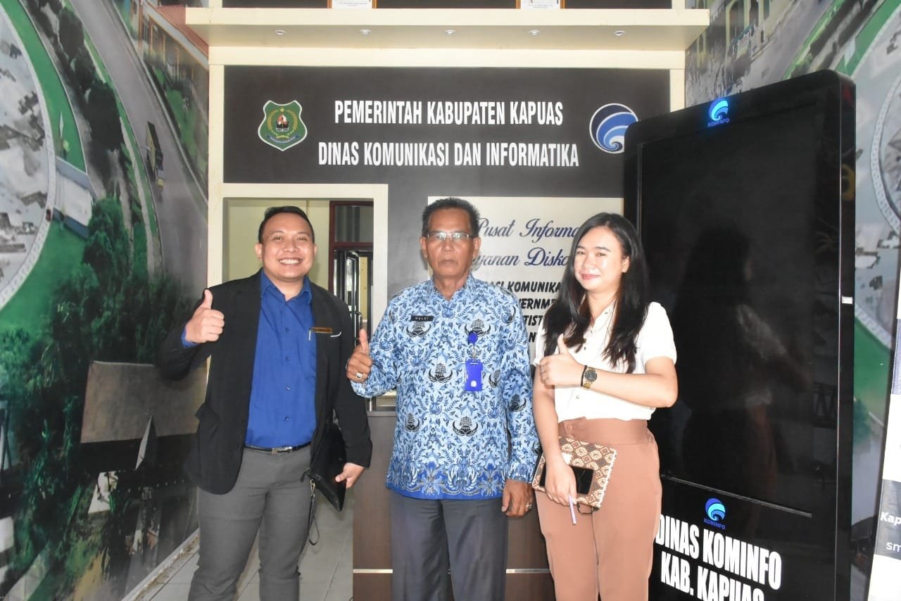 Diskominfo Kapuas Terima Kunjungan Silaturahmi Manajemen Hotel Fovere Kapuas