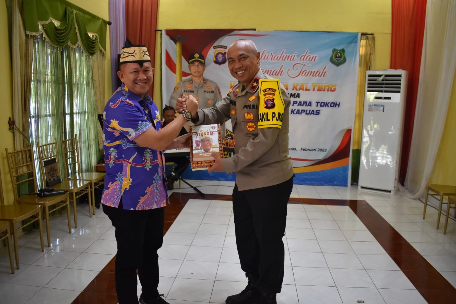 Kunjungan Wakapolda Kalteng Di Kapuas Disambut Sekda 