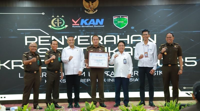 Terima Sertifikasi ISO 17025, Kejaksaan RI Melebarkan Sayap Laboratorium  Digital Forensik ke Kancah Internasional