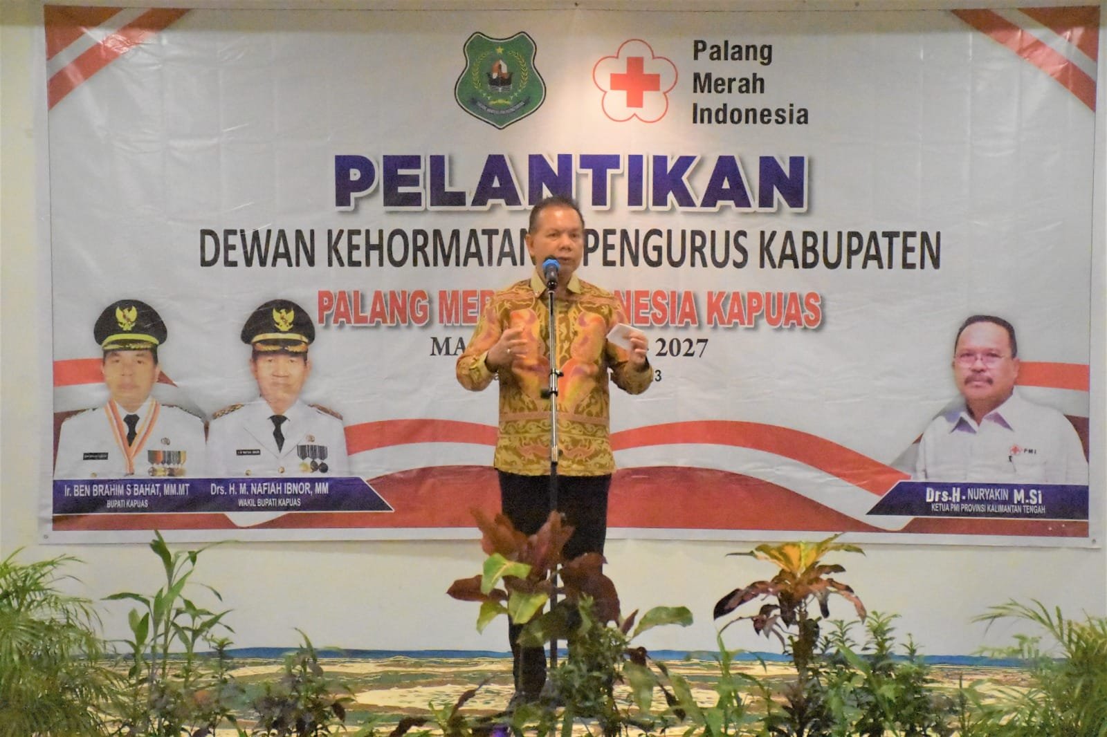 Ary Egahni Kembali Nahkodai PMI Kapuas