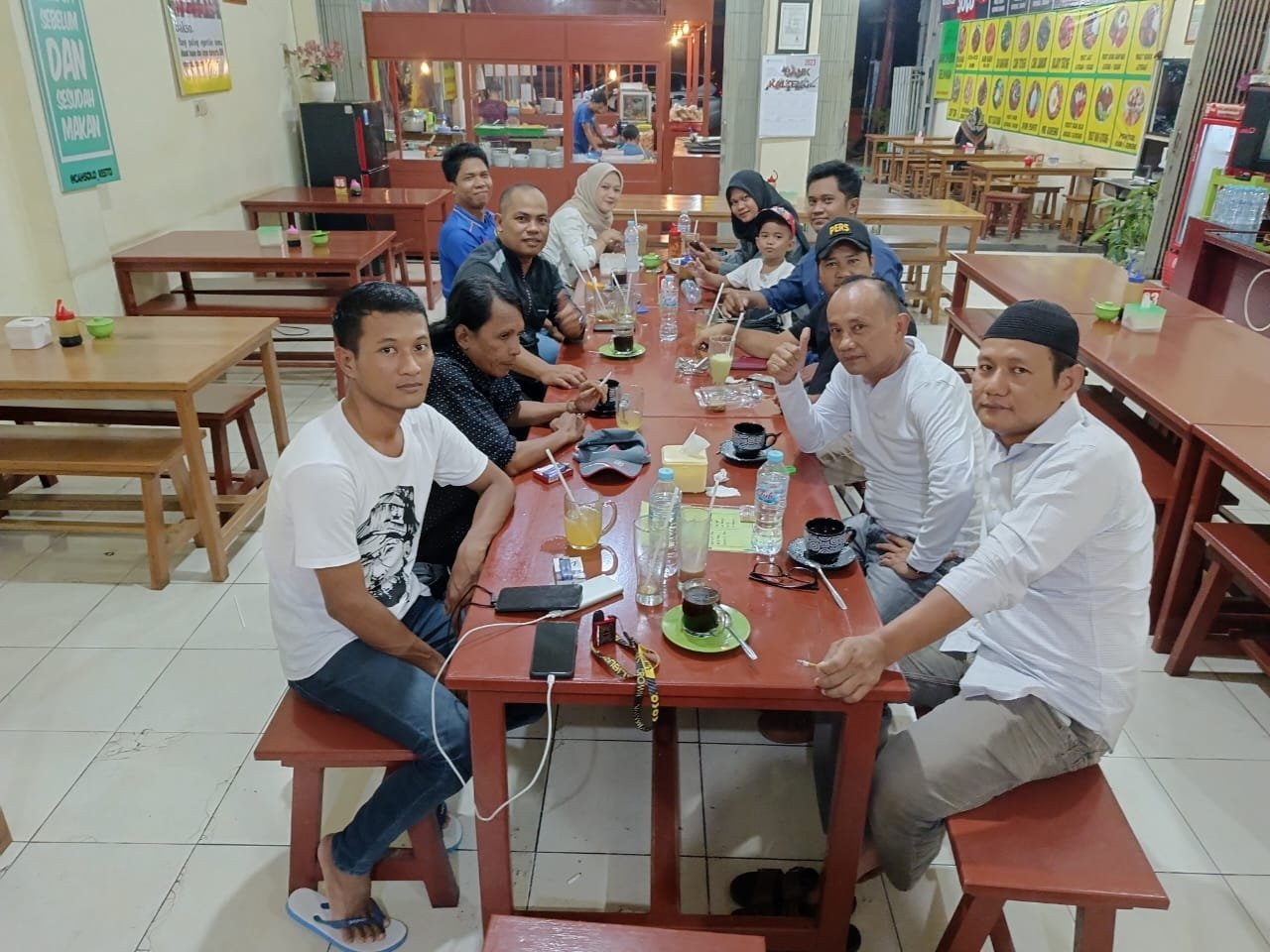 Pererat Silaturahmi, Pimpinan umum FORUMHUKUM.ID Gelar Buka Puasa Bersama PWI Murung Raya