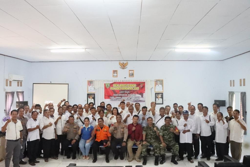 Pemerintah Bartim Gagas Deklarasi Damai Pilkades Serentak 2023