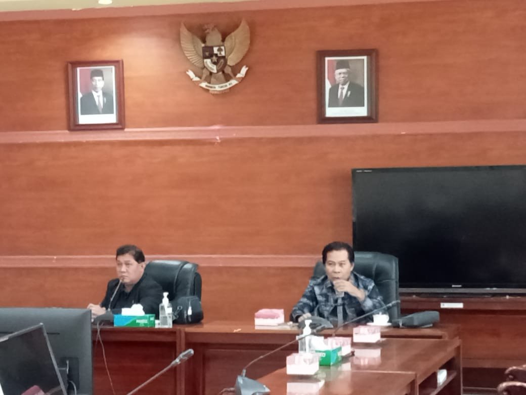 Regrouping Dua SKPD Dibahas Komisi ll DPRD Gelar RDP