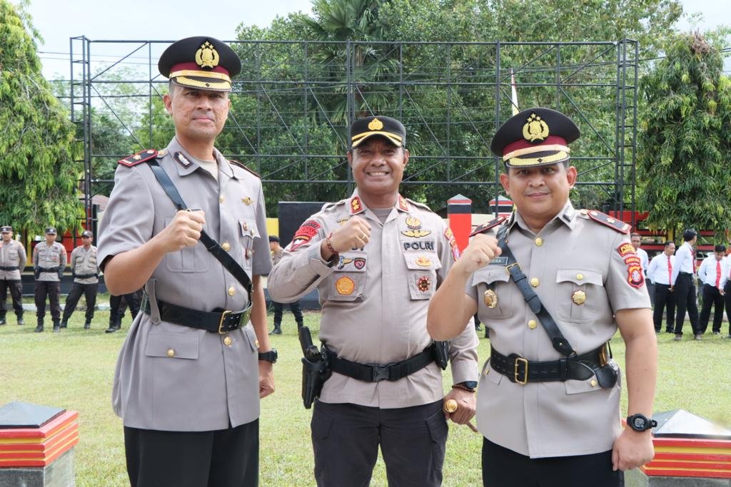 Ini Polisi Berdedikasi di Polres Bartim yang Dapat Promosi Jabatan
