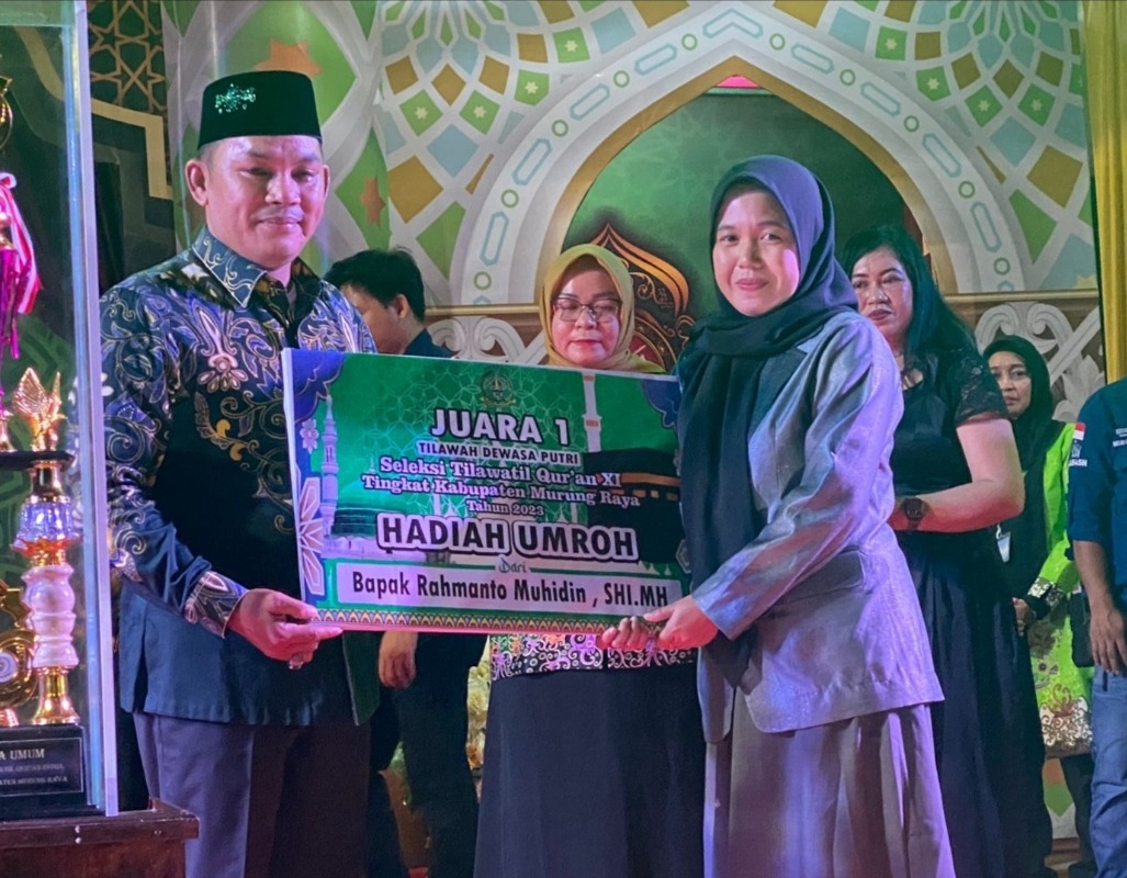 Qori Qoriah terbaik STQ ke-XI dapat Bonus Umroh dari Rahmanto dan Heriyus