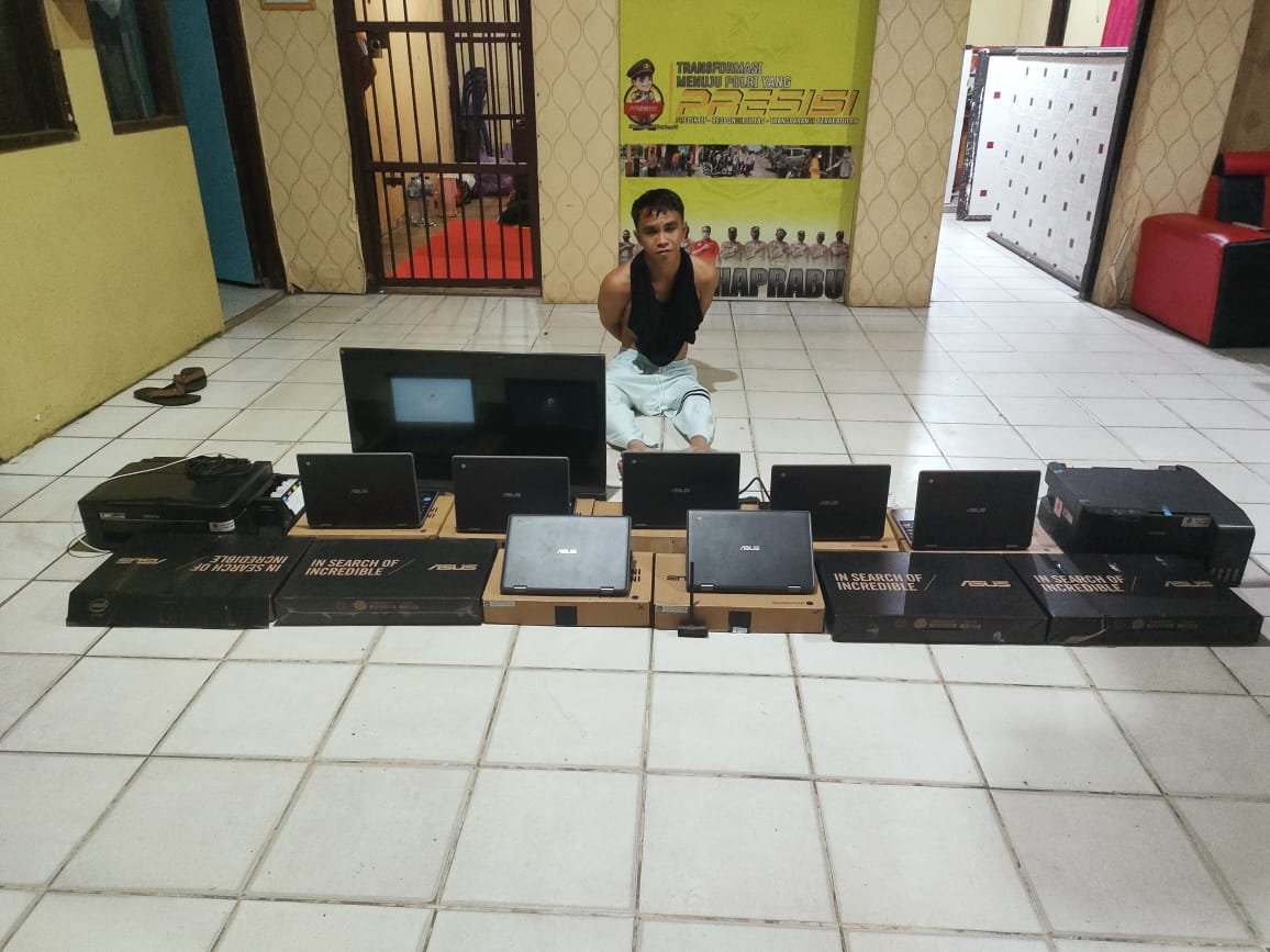 Pembobolan 8 Komputer SDN 4 Tamiang Layang Ditangkap