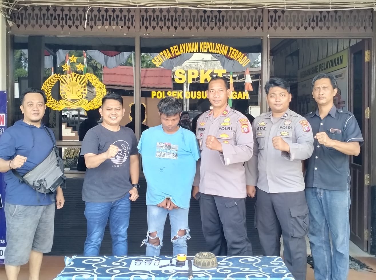 Prakkkk….Macan Ampah Berhasil Tangkap Pembobol Rumah Walet
