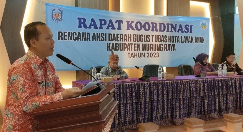 Pemkab Mura Gelar Rakor Penyusunan RAD Gugus Tugas KLA