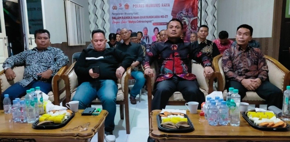 Forkopimda Mura dan Polres Nobar Gelar Budaya Wayang Kulit