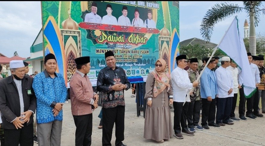 Pawai Akbar 1 Muharram Meriah, Wabup Rejikinoor : Pemda Berkomitmen Mendukung Kegiatan Keagamaan