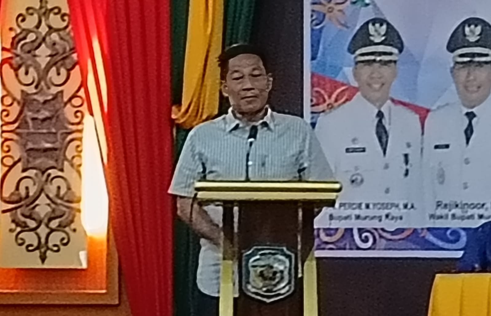 Ketua Komisi II DPRD Mura, Heriyus M.Yoseph, S.E : Kami Mendukung Karang Taruna Dalam Wujud Membantu Penganggaran
