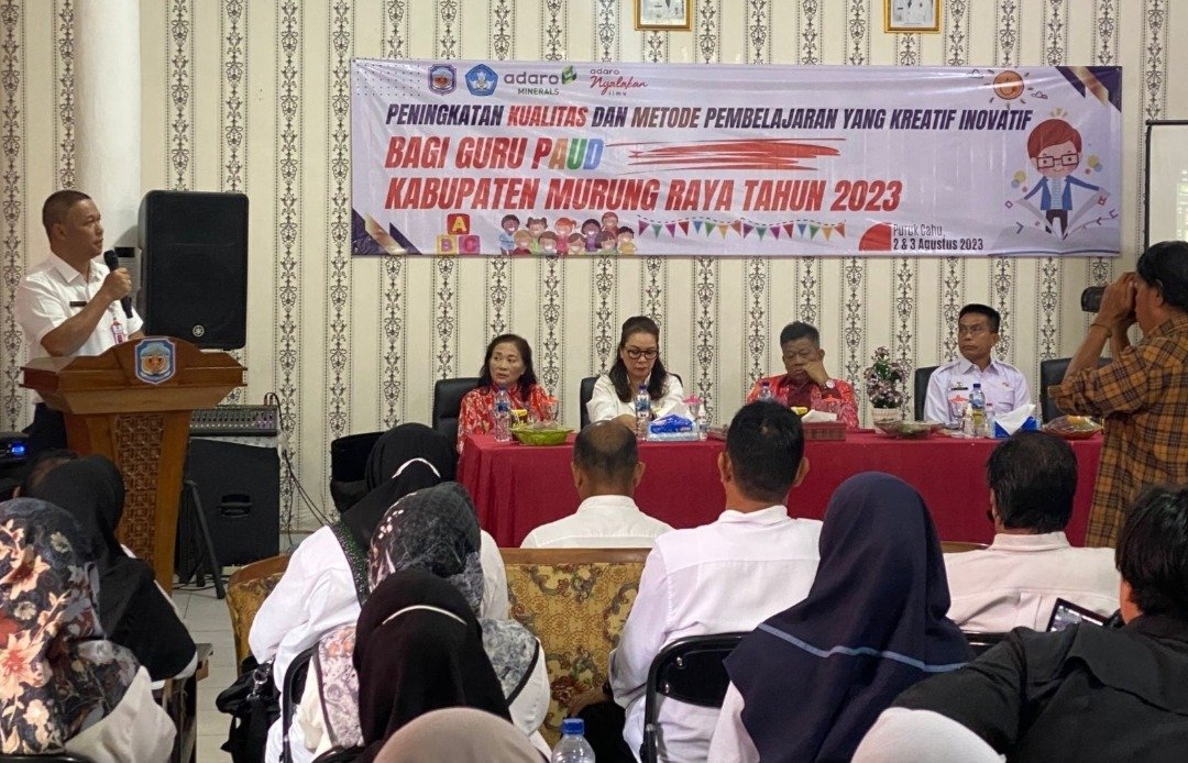Disdikbud Murung Raya Tingkatkan Kualitas Guru PAUD