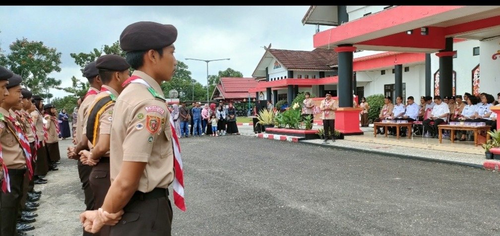 Pramuka Mura Kirim Kontingen Raimuna Nasional, Wabup : Jaga Kekompakan