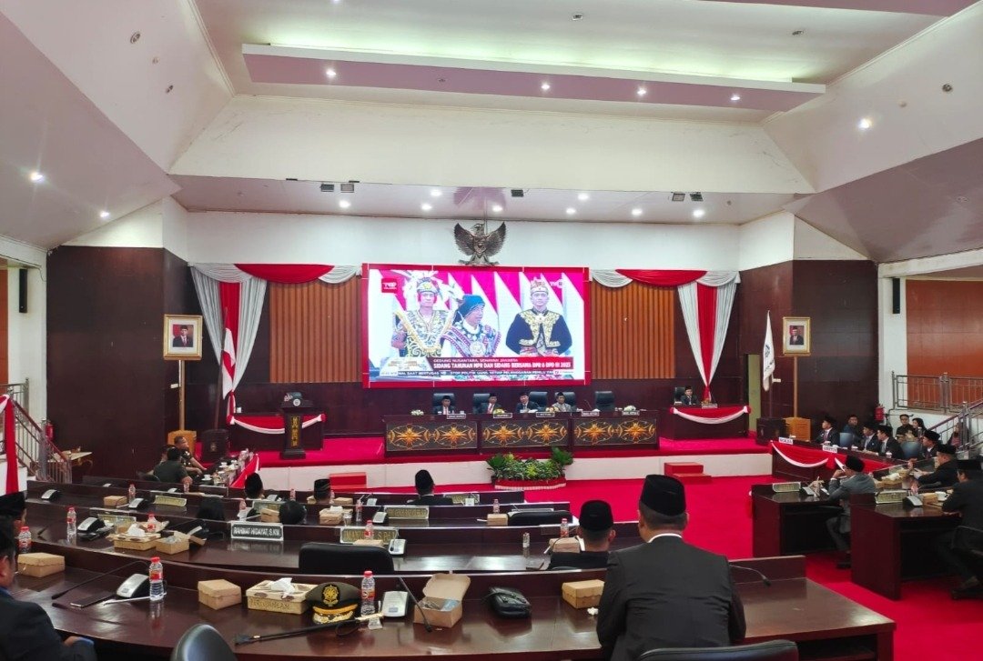 DPRD Murung Raya Gelar Paripurna  Dengarkan Pidato Presiden RI