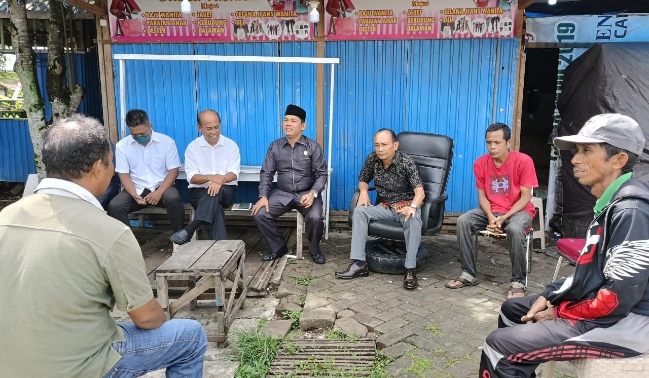 Wakil Ketua II DPRD Murung Raya Rahmanto Muhidin : Saatnya Pasar Alun Alun Jorih Jerah Ditata Kembali